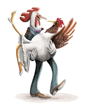 Afbeelding van Haan en Kip nr. 2