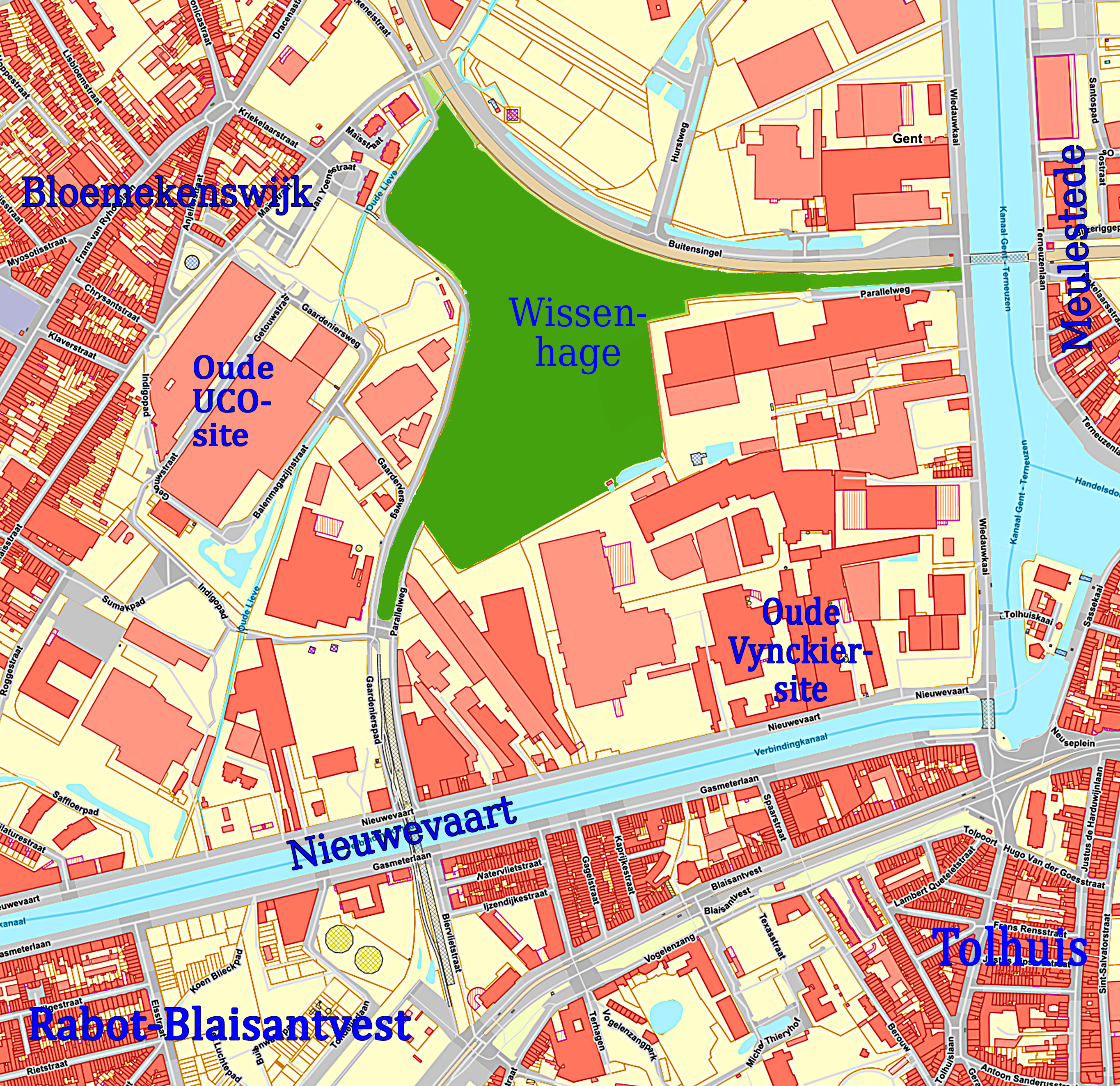 Situatieschets Wissenhage